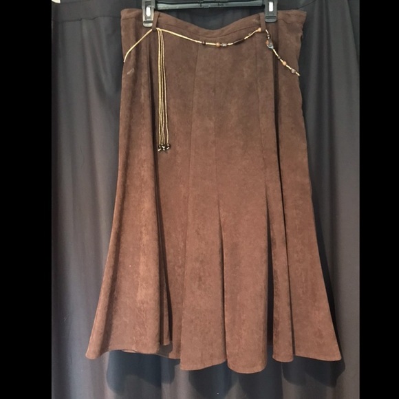 dressbarn Dresses & Skirts - ✨3 for $10✨ Brown Dressbarn Skirt